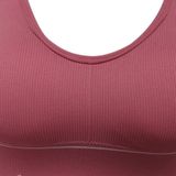 Waist Close Skin Nude Pure Color Net Red Vest (Kleur: Rood formaat: Freesize)