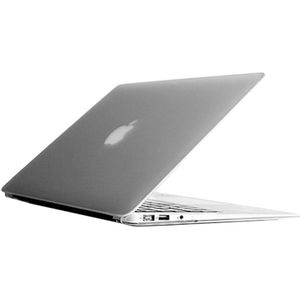 MacBook Air 11.6 inch Frosted structuur hard Kunststof Hoesje / Case (transparant)