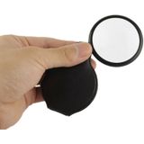 10 stuks 5 X 50mm Vergrootglas Pocket vouwen Vergrootglas Loupe zak Spiegel(Black)