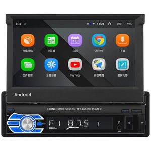 HD 7 inch Single Din Car Android Player GPS Navigation Bluetooth Touch Stereo Radio  Support Mirror Link & FM & WIFI