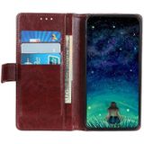 Voor Samsung Galaxy S30 Peas Crazy Horse Texture Horizontale Flip Lederen Case met Holder & Card Slots & Wallet(Brown)