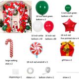 Kerstdecoratie boog ballon set  stijl: set 2