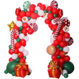 Kerstdecoratie boog ballon set  stijl: set 2