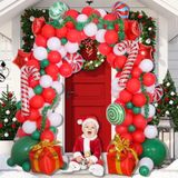 Kerstdecoratie boog ballon set  stijl: set 2