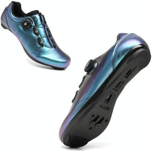 A35 Riding-Assisted Dazzle Color Fietsschoenen  Grootte: 42 (Highway-Blue)