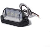 A5662 TRACKER TRAILER LORRY 12V 3LEDS NUMMER Kentekenplaat Lichte achterste lamp