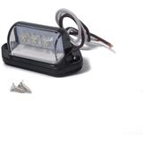 A5662 TRACKER TRAILER LORRY 12V 3LEDS NUMMER Kentekenplaat Lichte achterste lamp