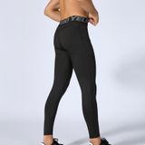 Running Training Sweat Wicking Stretch Panty's met zak (kleur: zwart formaat: S)