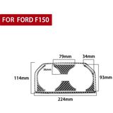 Auto Carbon Fiber Achter Waterbeker Houder Frame Decoratieve Sticker voor Ford F150 2017-2020  Links en Right Drive Universal