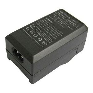 2-in-1 digitale camera batterij / accu laadr voor olympus li50b