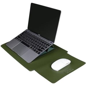 PU06 3 in 1 PU Multifunctionele laptoptas  Grootte: 14.1-15.4 inch (ArmyGreen)