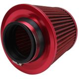 Universele auto Air Filter Mechanic Supercharger auto Filter carkits lucht inname koel Filter  grootte: 14.5*15cm(Red)