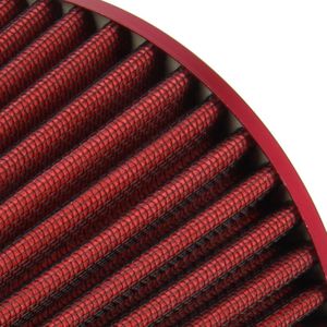 Universele auto Air Filter Mechanic Supercharger auto Filter carkits lucht inname koel Filter  grootte: 14.5*15cm(Red)