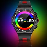 CT18 1 43 inch AMOLED-scherm Smart Watch ondersteunt Bluetooth-oproep/bloedzuurstofdetectie