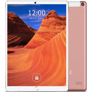 BDF P10 3G Telefoontje Tablet PC 10.1 inch  2GB+32GB  Android 9.0 MTK6735 Quad Core  Ondersteuning Dual SIM  EU Plug(Rose Gold)