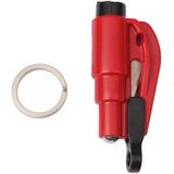3 in 1 auto van nood hamer / Key Chain / mes gebroken glas draagbare Tool(Red)