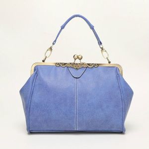 Vrouwen handtassen messenger bags Retro Schoudertas (blauw)