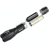 T02 Pen Clip Mini Zaklamp T6 Telescopische Zoom Led Zaklamp Outdoor Waterproof Long Shot Glare Zaklamp