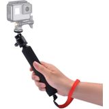 Universele 360 graad Selfie stick met rode touw voor GoPro  mobiele telefoon  compact camera's met 1/4 schroefdraad gat  lengte: 210mm-525mm