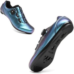 A35 Riding-Assisted Dazzle Color Fietsschoenen  Grootte: 41 (Highway-Blue)