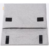 POFOKO A200 14-15 4 inch laptop waterdichte polyester innerlijke pakket tas (grijs)