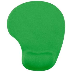 2 stks siliconen comfortabele gevoerde antislip hand rest polsband muismat  kleur: groen