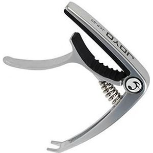 JOYO JCP-03 Zink alloy guitar Capo Universal Capo voor Akoestische Gitaar Ukulele (Zilver)