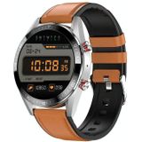 DW16 1 39 inch AMOLED-scherm Smart Watch  ondersteuning voor hartslag- / bloeddrukmeting  lederen band