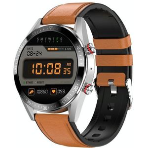 DW16 1 39 inch AMOLED-scherm Smart Watch  ondersteuning voor hartslag- / bloeddrukmeting  lederen band