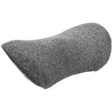 Auto Supplies Lumbale Ondersteuning Memory Foam Auto Rugleuning Lumbale Kussen Seat Cushion Lumbale Kussen  Kleur: Kationisch Grijs