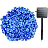 200 LEDs outdoor waterdicht kerst Festival decoratie zonne lamp tekenreeks  lengte: 22m (blauw)