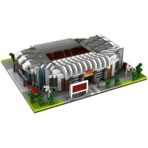 Kleine deeltjes bouwstenen geassembleerd World Building model puzzel Toy (Old Trafford Football stadium)