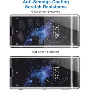 Voor Sony Xperia XZ2 compacte 0.3mm 9H oppervlaktehardheid 3D explosieveilige getemperd glas scherm Film