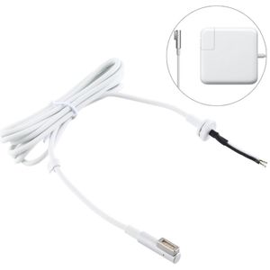 45W 60W 85W power adapter oplader L Tip magnetische kabel voor Apple MacBook (wit)