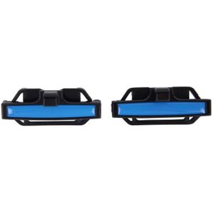 DM-013 2st Universal passen auto veiligheidsgordel Adjuster Clip riem riem klem schouder nek Comfort aanpassing kind veiligheid stop Buckle(Blue)