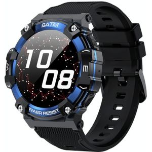 PG666 1 39 inch TFT-scherm Bluetooth Call Smart Watch  ondersteuning voor hartslag- / bloeddrukmeting (zwart blauw)