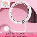 Afslankende massage slim tellen gewicht-lager vetverlies fitness cirkels  specificatie: 10 knopen (peach roze)