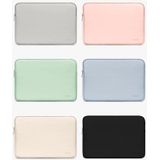 BAONA BN-Q001 PU-lederen laptoptas  kleur: dubbellaags roze  grootte: 13/13.3 / 14 inch