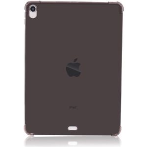 Zeer transparante TPU volledige Thicken hoeken schokbestendige beschermende case voor iPad Pro 11 (2018) (zwart)