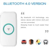 Doosl DSER102 Mini auto Bluetooth Wireless Music Receiver met 3.5mm Stereo ingang Jack(White)