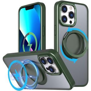Voor iPhone 13 Pro Max 360 graden draaibare MagSafe magnetische houder telefoonhoesje