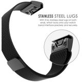 Voor Garmin Fenix 5 Milan Metal Stainless Steel Watchband  Size:20MM(Golden)