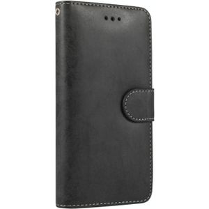 Voor iPhone 6 KLT888-2 Retro 2 in 1 Afneembare Magnetische Horizontale Flip TPU + PU Lederen case met Holder & Card Slots & Photo Frame & Wallet(Black)