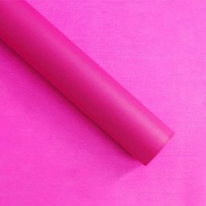 2 zakken bloem inpakpapier mat papier cadeaupapier doorschijnend inpakpapier materiaal  kleur: diep roze