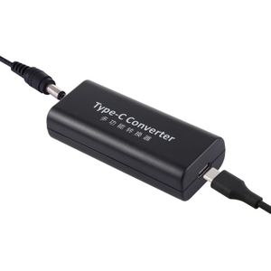 DC 5.5 x 2.1mm macht Jack vrouwelijk aan USB-C / C vrouwelijke Connector voedingsadapter met USB-C 30cm Type / C-kabel Type
