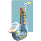 Kinderen Voorschoolse puzzel spelen Simulatie Muziekinstrument  Stijl: 6805 Saxofoon-Groen