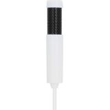 Yanmai SF555 Mini Professional 3.5mm Jack Stereo condensator voor Studio opnamemicrofoon  kabel lengte: 1.5 m  compatibel met PC en Mac voor Live uitgezonden Show  KTV  etc.(White)