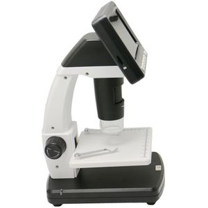 500 X 5 Mega Pixels 3 5 inch LCD Standalone digitale microscoop met 8 LEDs  steun TF kaart tot 32 G (DMS-038M)(White)