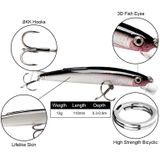 Seaknight SK005 Lure Bait Long Shot Type Shallow Water Deception Mino Alice Bass Mandarin Fish Hard Bait (L05)