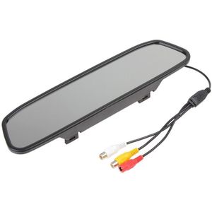 PZ-705 4.3 inch TFT LCD auto achteruitkijkspiegel Monitor voor auto Rearview Parking Video Systems